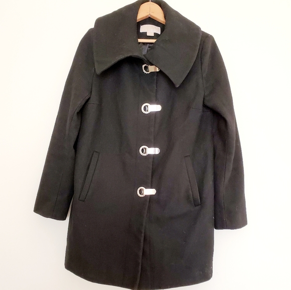 Michael Kors Jackets & Blazers - Michael Kors black peacoat